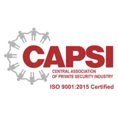 CAPSI (Central Association of Private Security Industry. ISO 9001-2015 Certified logo