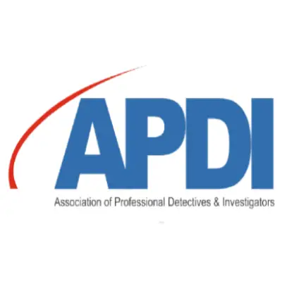 APDI, Association of professional Detective logo.